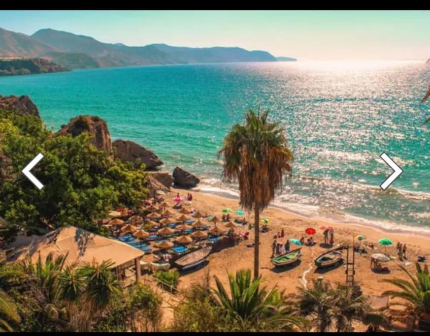 Precioso Apartamento Mandarinos Con Vistas Al Mar Nerja Kültér fotó