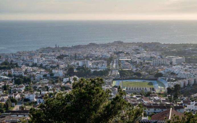 Precioso Apartamento Mandarinos Con Vistas Al Mar Nerja Kültér fotó
